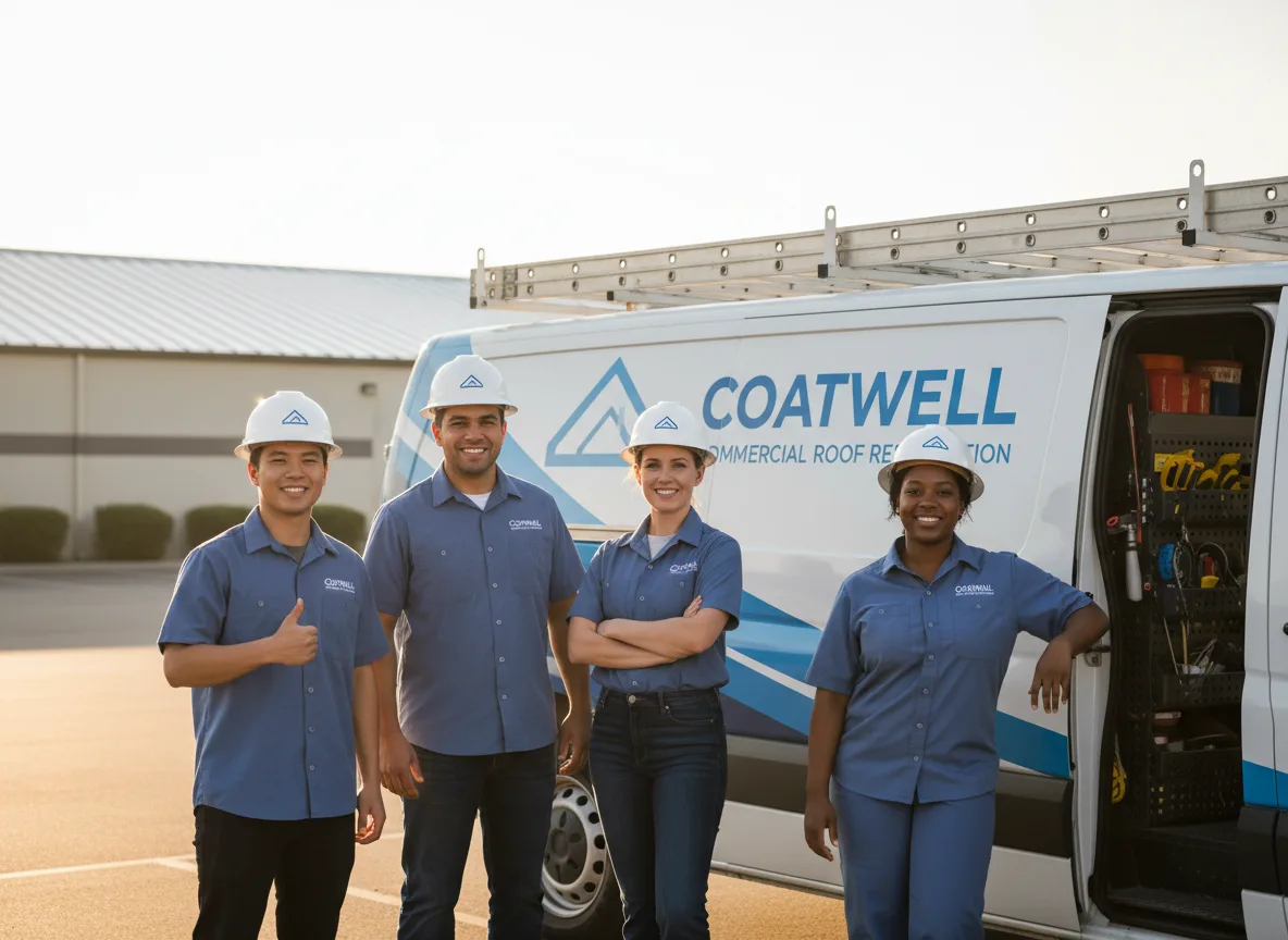 Commercial roof coating company in Marlin, TX